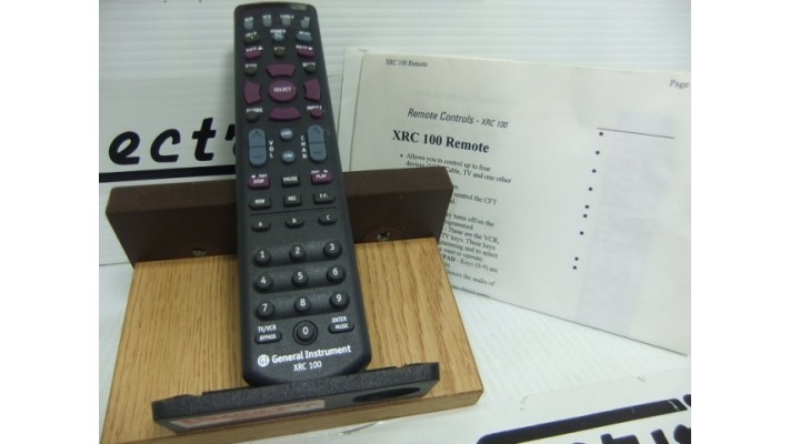 General Instrument XRC100 remote control.
